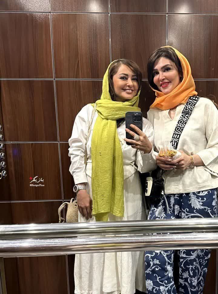 خبر روز | سلفی جدید نفیسه روشن با آینه آسانسور 2 IMG 20241125 082910 834