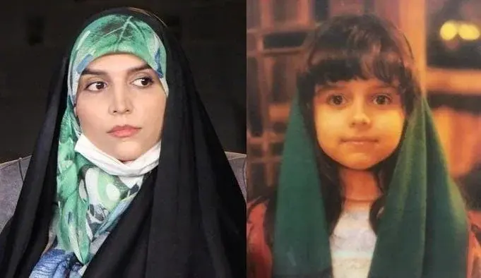 مژده لواسانی در کودکی 1