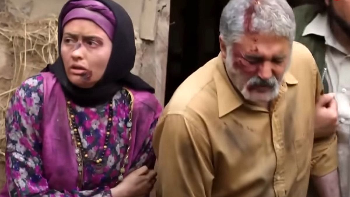 (عکس) «انیس و غلام گنجه‌ای» در پشت صحنه سریال «سوجان»