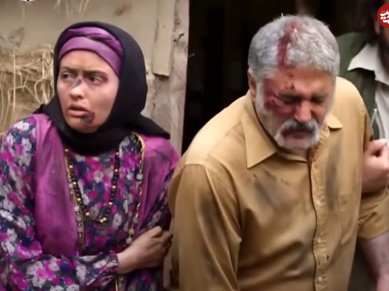 (عکس) «انیس و غلام گنجه‌ای» در پشت صحنه سریال «سوجان»