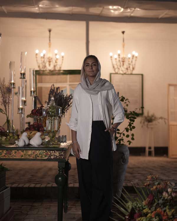 استایل خاص هدی‌ زین‌‌العابدین در یک مهمانی باشکوه