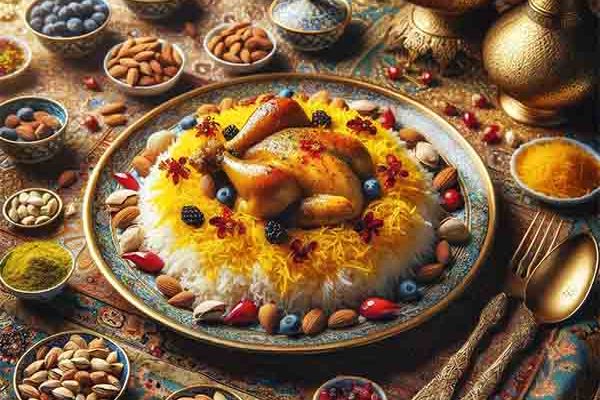 طرز تهیه زرشک پلو با مرغ زرشک پلو با مرغ