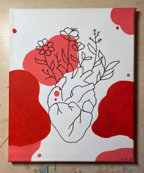 نقاشی قلب
