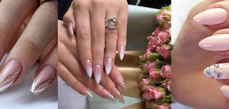 طرح ناخن عروس