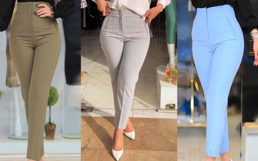 شلوار فاق بلند