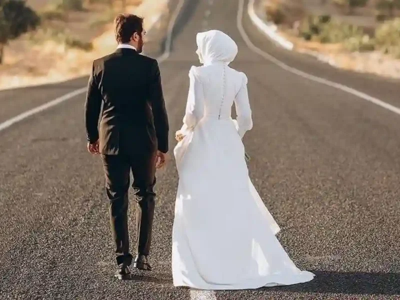 عکس عاشقانه دختر و پسر با حجاب