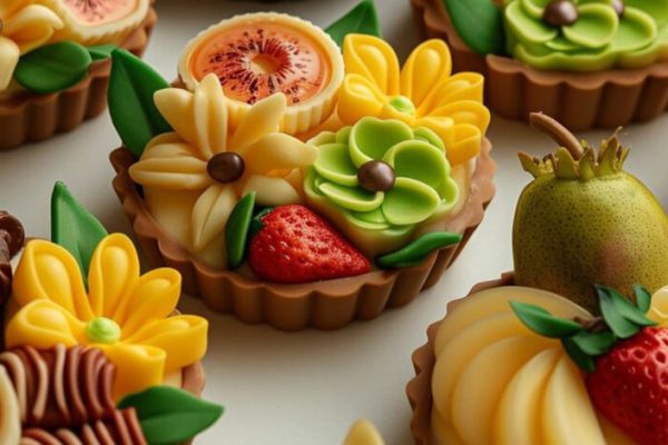 لذت آشپزی | خاص ترین و مدرن ترین مدل های دیزاین مینی تارت دیزاین مینی تارت مدرن