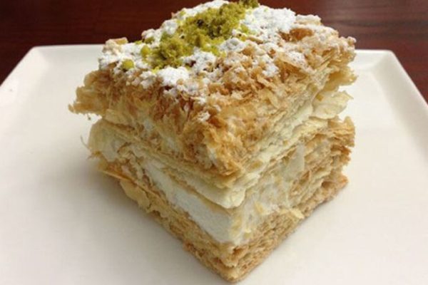 لذت آشپزی | طرز تهیه و مواد لازم شیرینی ناپلئونی متفاوت شیرینی ناپلئونی خانگی