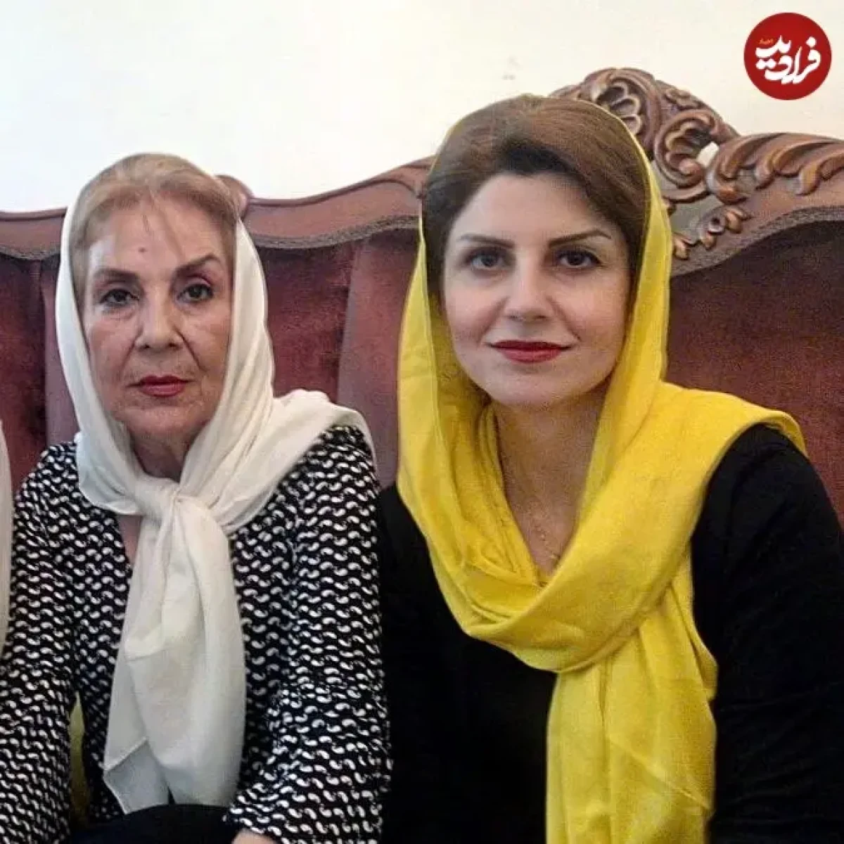 عکس| سفر در زمان؛ «آرزو» بازیگر قبل انقلاب در 67 سالگی و در کنار دخترش؛ سال 95 عکس| سفر در زمان؛ «آرزو» بازیگر قبل انقلاب در 67 سالگی و در کنار دخترش؛ سال 95