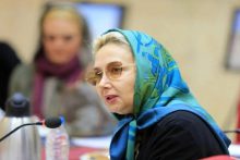عکسی قدیمی از کتایون ریاحی جوان در سریال پرمخاطب «پدرسالار» / بازگشت به دهه ۷۰