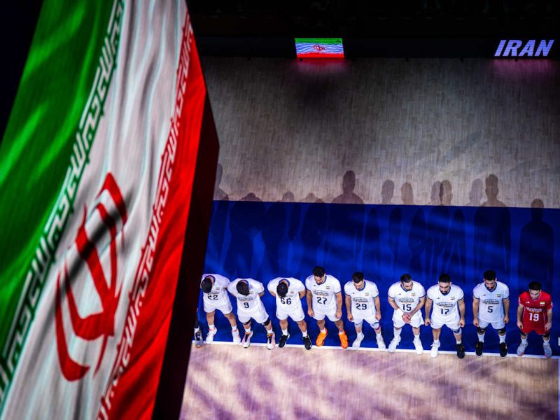 گزارش تصویری بازی ایران و فرانسه در لیگ ملت‌های والیبال 2026 - abrarvarzeshi