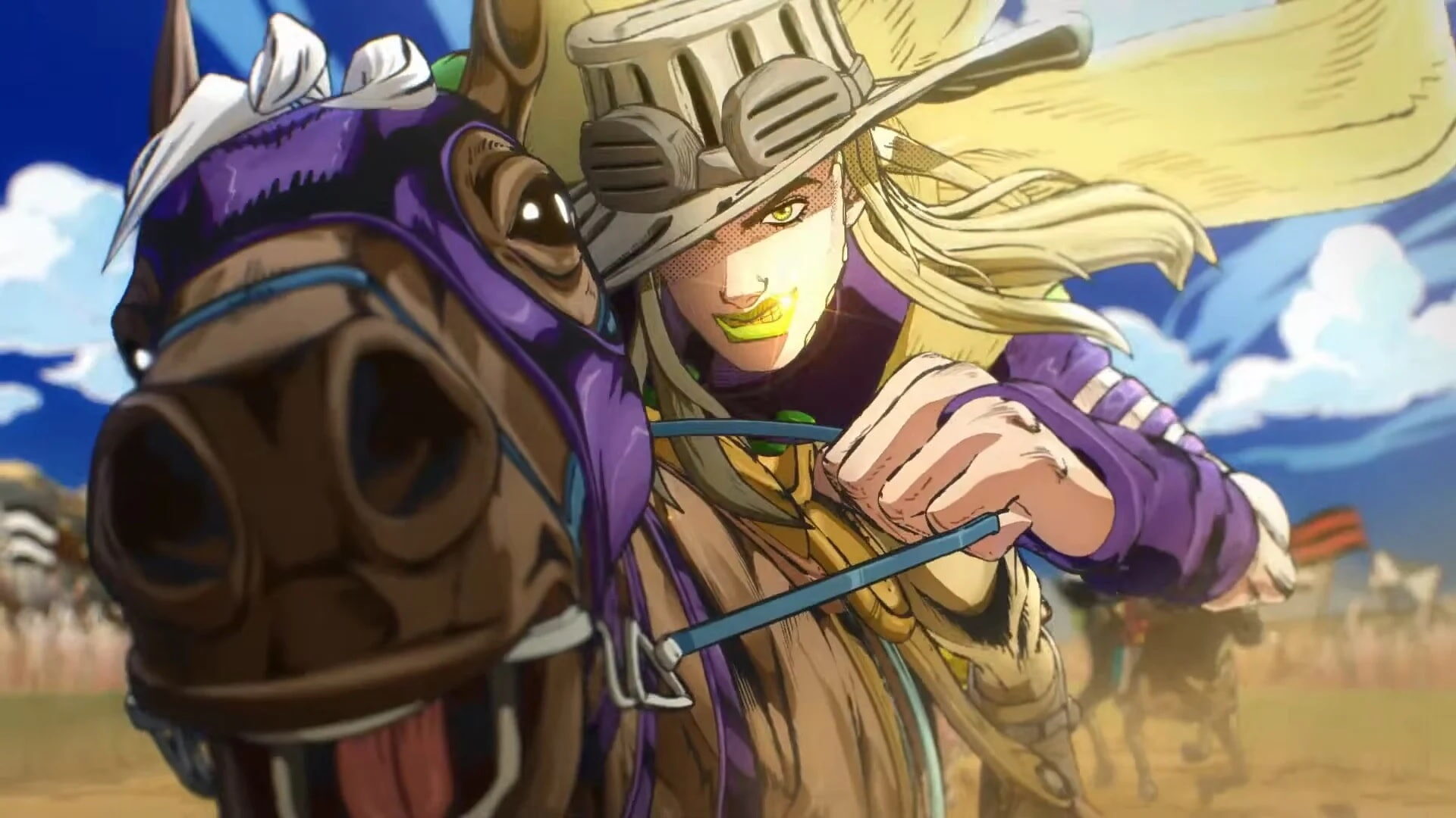 نتفلیکس تیتراژ آغازین جدید انیمه Steel Ball Run را منتشر کرد
