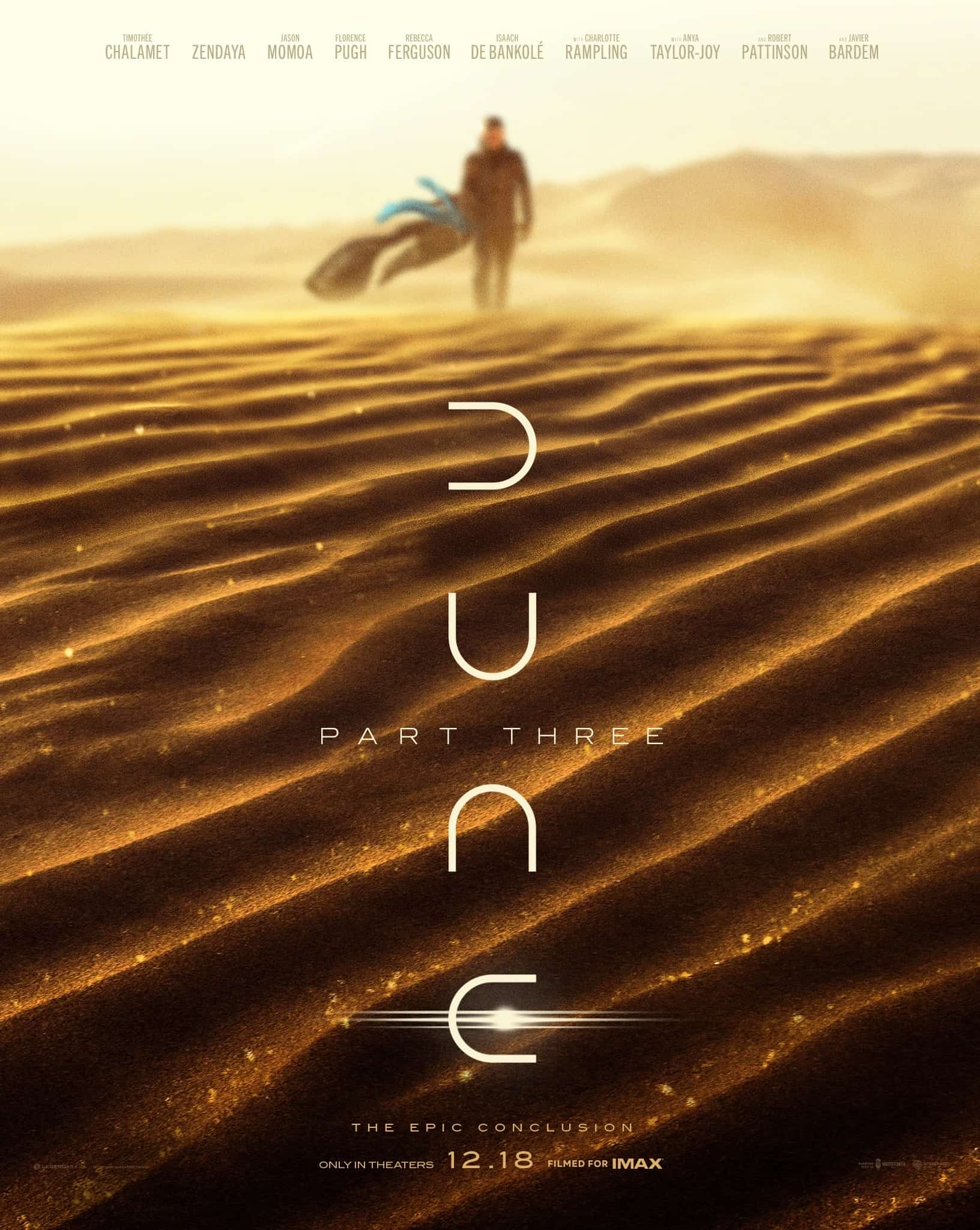 235231115235 تیزر و پوسترهای جدیدی از فیلم Dune: Part Three منتشر شد | گیمفا