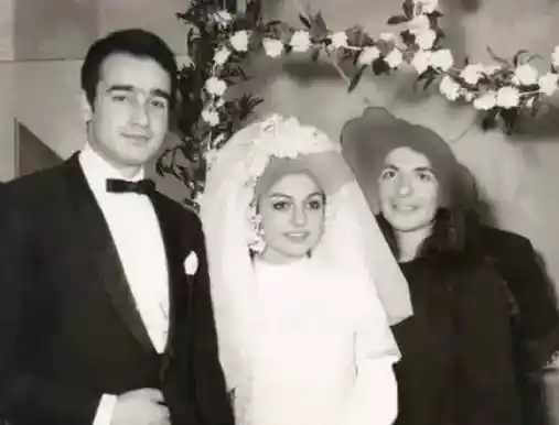 سفر در گذشته| چهره ماتم زده گوگوش در ازدواج اولش با محمود قربانی 478d336e