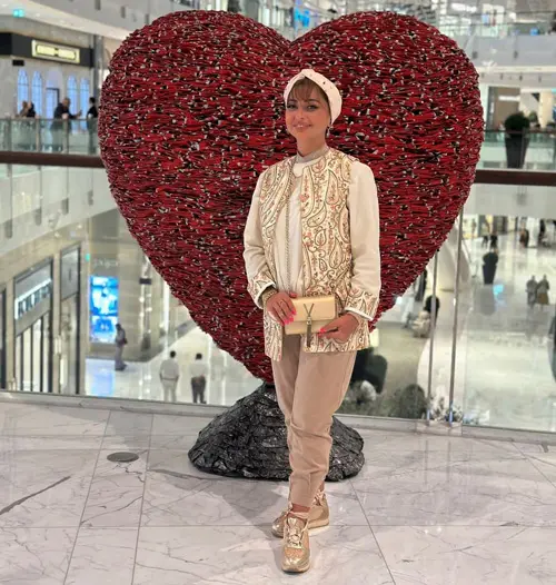 تصویر روز | استایل های عجیب نفیسه روشن 55tagram
