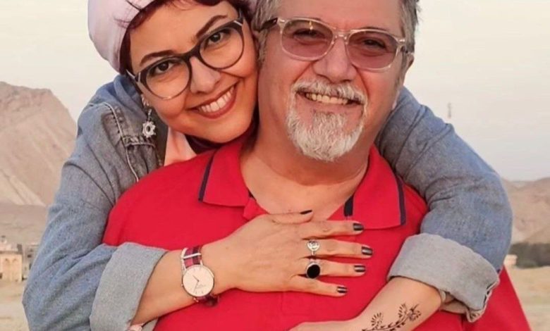 تاریخ وبگردی | دلبری جدید آناهیتا همتی بازیگر سریال خانه به دوش برای همسرش