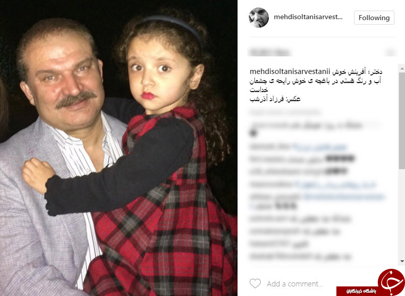 شباهت جالب بازیگر شهرزاد و دخترش عکس مهدی سلطانی و دخترش