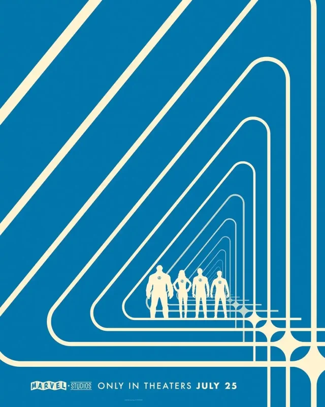 عکس از انتشار پوستری جدید فیلم چهار شگفتانگیز 62ee9977 1