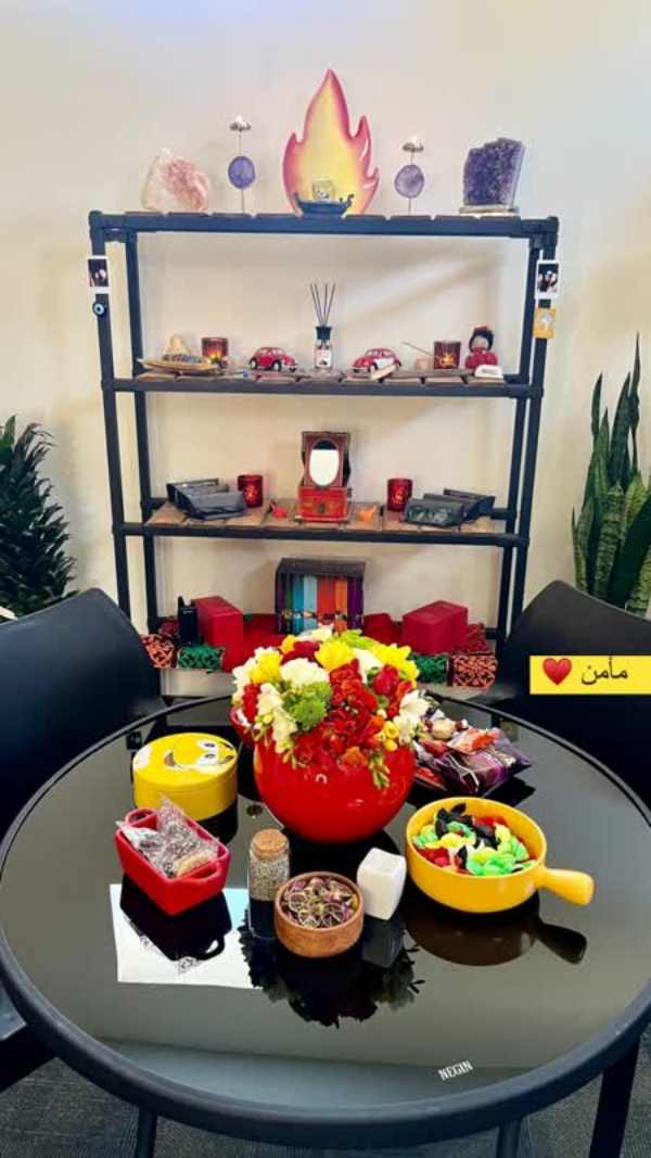 تصویر روز | دکوراسیون خاص و منحصربفرد منزل ملیکا شریفی نیا منزل ملیکا شریفی نیا