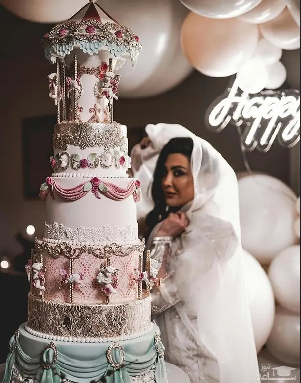 تصاویر حیرت انگیز از جشن عروسی میلیاردی مریم معصومی هم عروس شد 7d11386f
