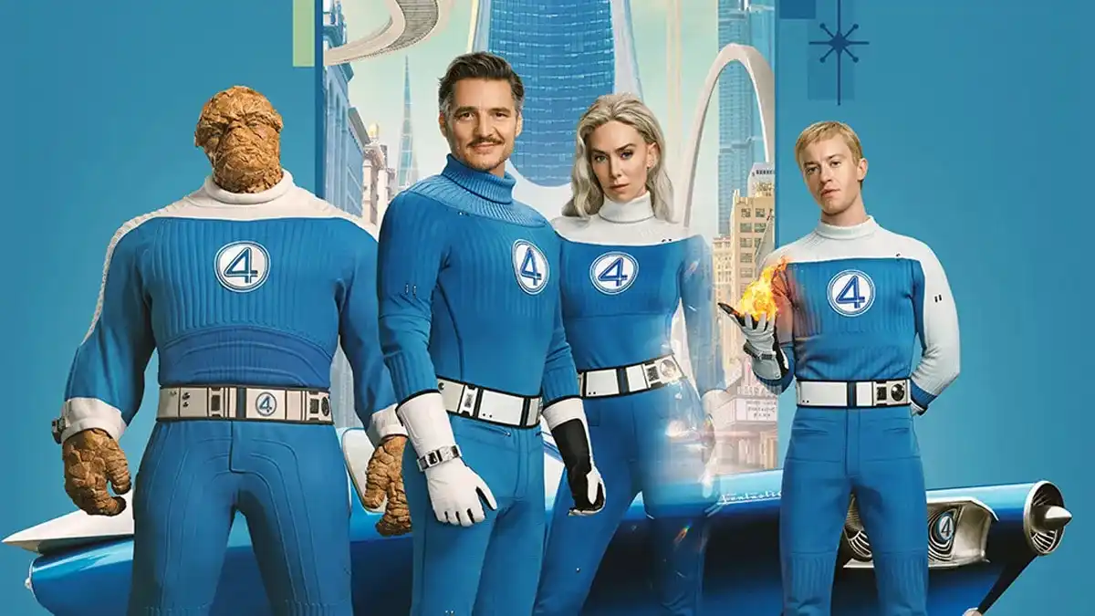 پوستر جدیدی از فیلم The Fantastic Four: First Steps منتشر شد