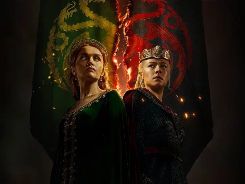 جدیدی از پشت صحنه فصل سوم سریال House of the Dragon منتشر شد