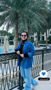 تاریخ وبگردی | نمایی از تیپ اسپرت نفیسه روشن/با لبخندی پر از جذابیت