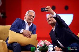 تاریخ وبگردی |سلفی جذاب رامبد جوان با مهران مدیری بازیگر و کارگردان سریال قهوه پدری