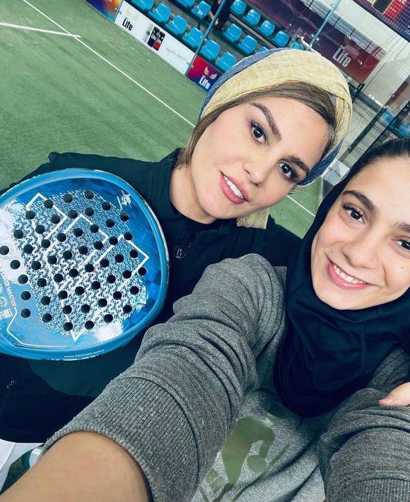 تاریخ وبگردی | تصویری جدید از رز رضوی در ورزشگاه