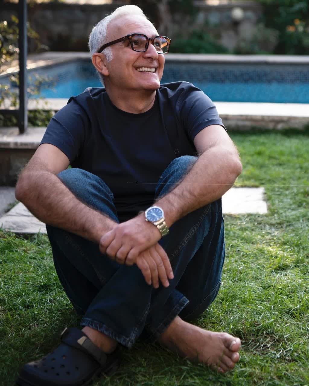 تصویر روز | چهره خوش خنده بیژن بنفشه خواه IMG 20241207 191519 553