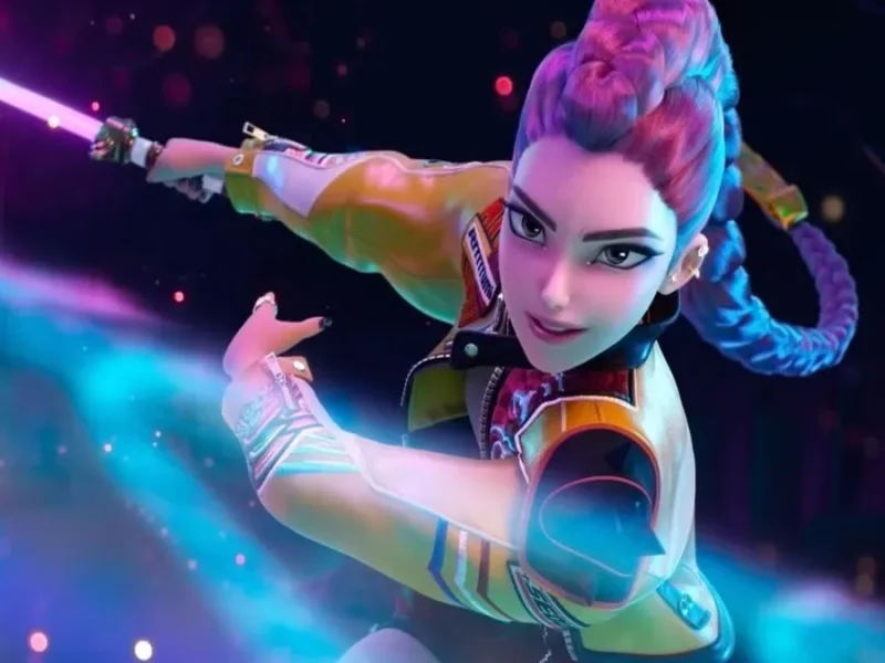 تصویر روز | ستاره KPop Demon Hunters در یک تریلر علمیتخیلی بازی میکند ستاره KPop Demon Hunters در یک تریلر علمیتخیلی بازی میکند