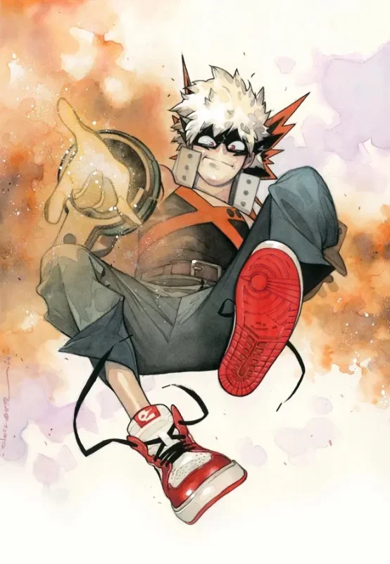 Marvel Comics Shares My Hero Academia Tribute Artwork Inspired by Miles Morales1 1