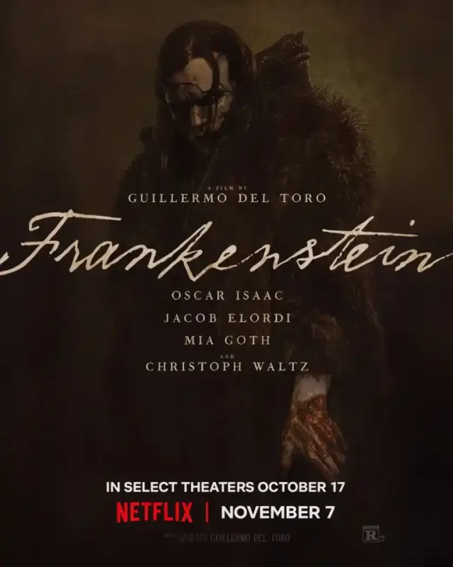 خبر روز | پوستر جدید فیلم Frankenstein جیکوب الوردی را در نقش هیولا نشان میدهد New Poster for Guillermo del Toros Frankenstein Reveals Jacob Elordi as the Monster1 1