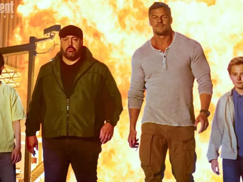 اولین تصاویر فیلم کمدی اکشن Playdate با بازی کوین جیمز و آلن ریچسون منتشر شد