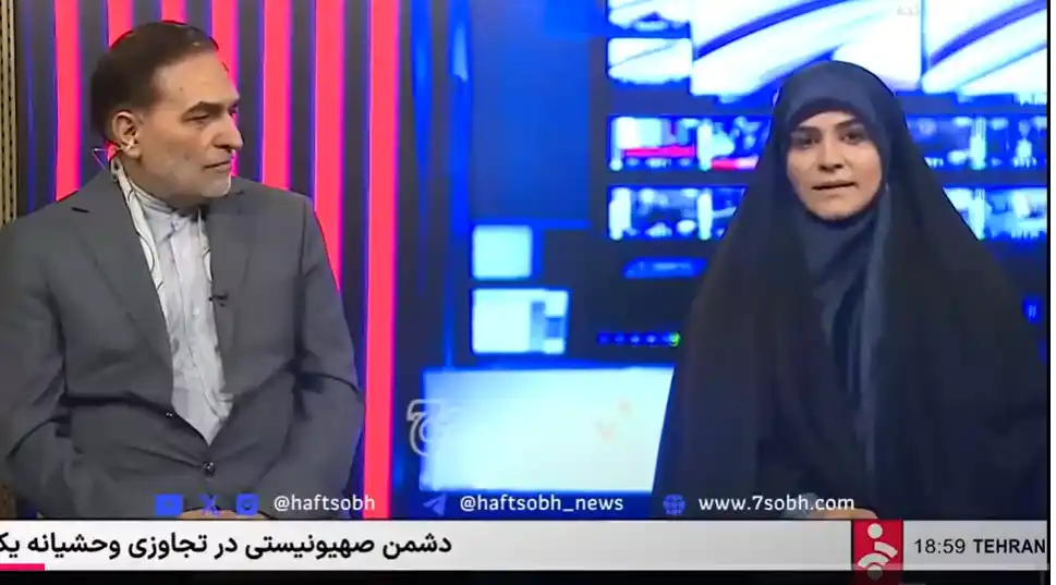 خبر روز | بازگشت مجدد مجری شیرزن دقایقی پس از حمله به صدا و سیما Screenshot 2025 08 15 143934