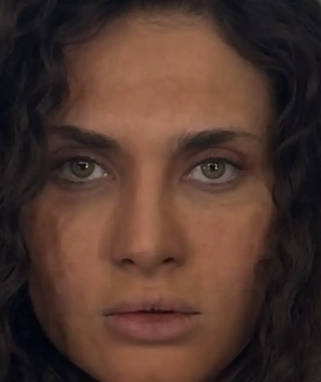 تصویر روز | گریم دیدنی ساناز سعیدی برای بازی در فیلم Screenshot 2025 09 14 141828 1