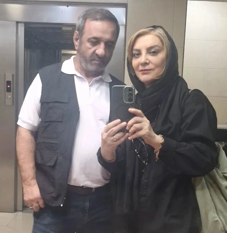 خبر روز | تصویر دو نفره حمیرا ریاضی و همسرش در یک جشن Screenshot 2025 10 15 170226
