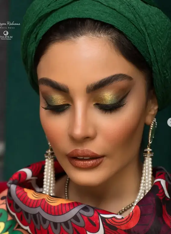 عکس جدید صحرا اسدالهی از گریم جذاب روز تولدش Screenshot 2025 12 05 205327