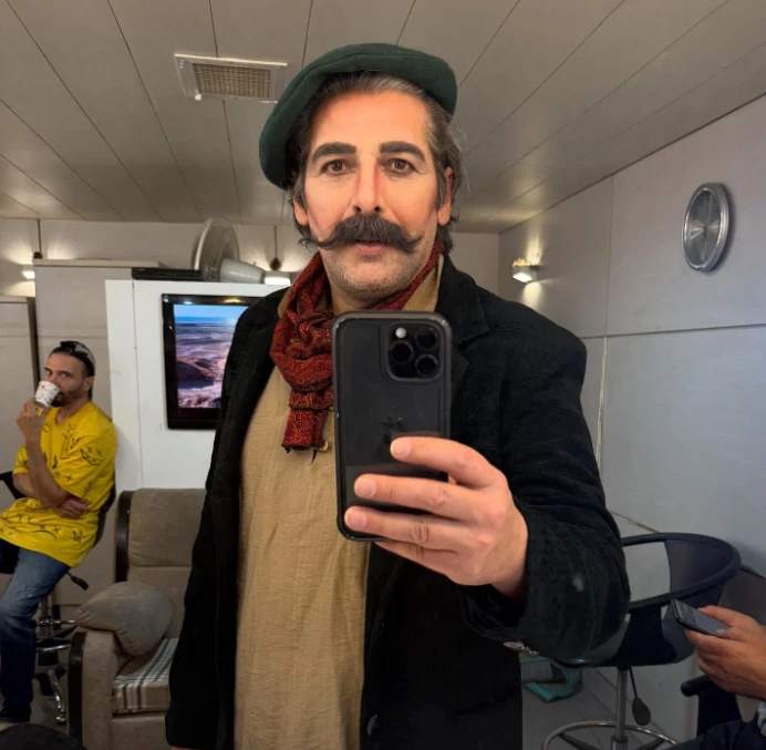 تصویر روز| گریم جدید و متفاوت حمید گودرزی Screenshot 2025 12 08 121326 1