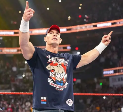 خداحافظی احساسی جان سینا با رینگ Screenshot 2025 12 14 143113 1