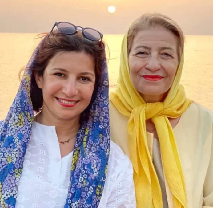عکسهای احترام برومند و دخترش لیلی رشیدی با آرایشی دلنشین Screenshot 2025 12 17 153538