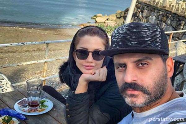 عکس عاشقانه علیرام نورایی و همسرش صبا تاجیک در یک قاب
