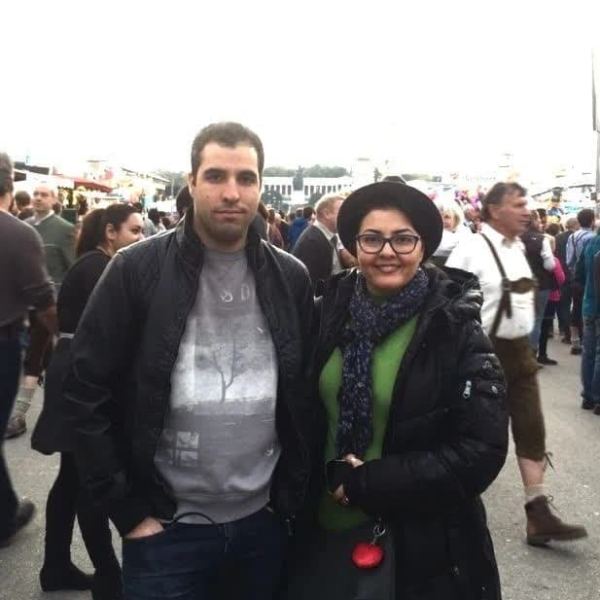 تصویر روز | آناهیتا همتی و برادرش آرین پس از سالها عکس آناهیتا همتی و برادرش