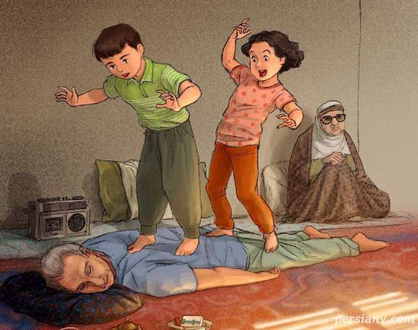 عکس قدیمی امین زندگانی