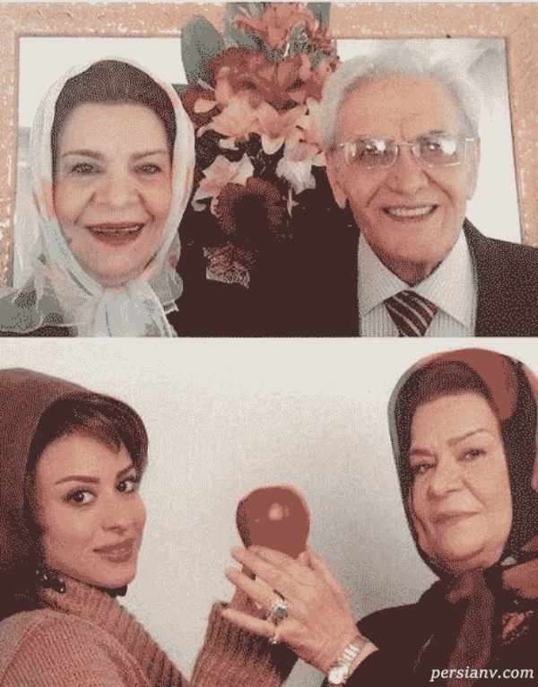 زهره صفوی و خانواده اش