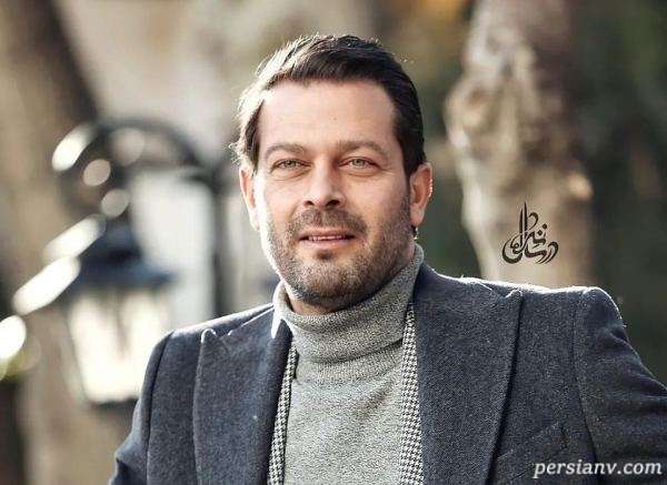 عکس خانوادگی پژمان بازغی به همراه پدر و مادرش