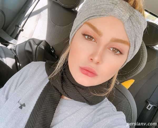 تصویر روز | عکس سحر قریشی با طاها عبداللهی در پشت صحنه سریال نیسان آبی عکس سحر قریشی در نیسان آبی