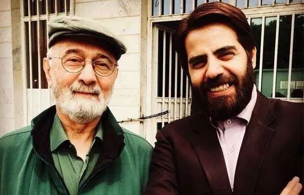 تصویر روز | سلمان فرخنده؛ هادی همت سریال بچه مهندس akse salman farkhondeh 1