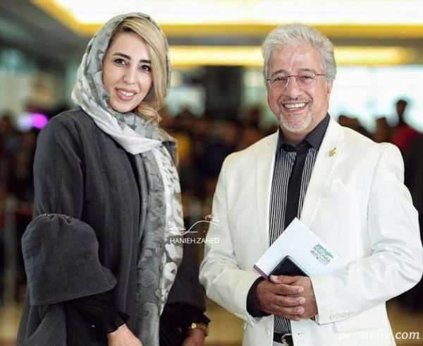 علیرضا خمسه و همسرش علیرضا خمسه و فرزندانش