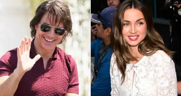 تصویر روز | تام کروز اولین مراسم عروسی تاریخ در فضا ana de armas and tom cruise 1